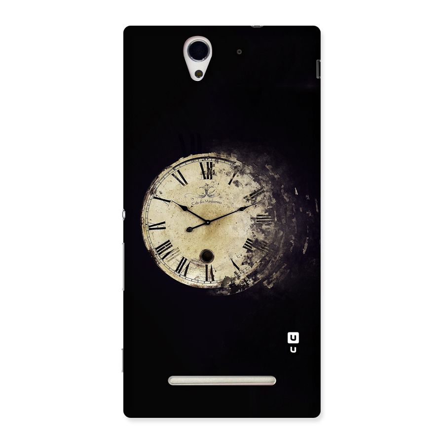 Fading Clock Back Case for Sony Xperia C3