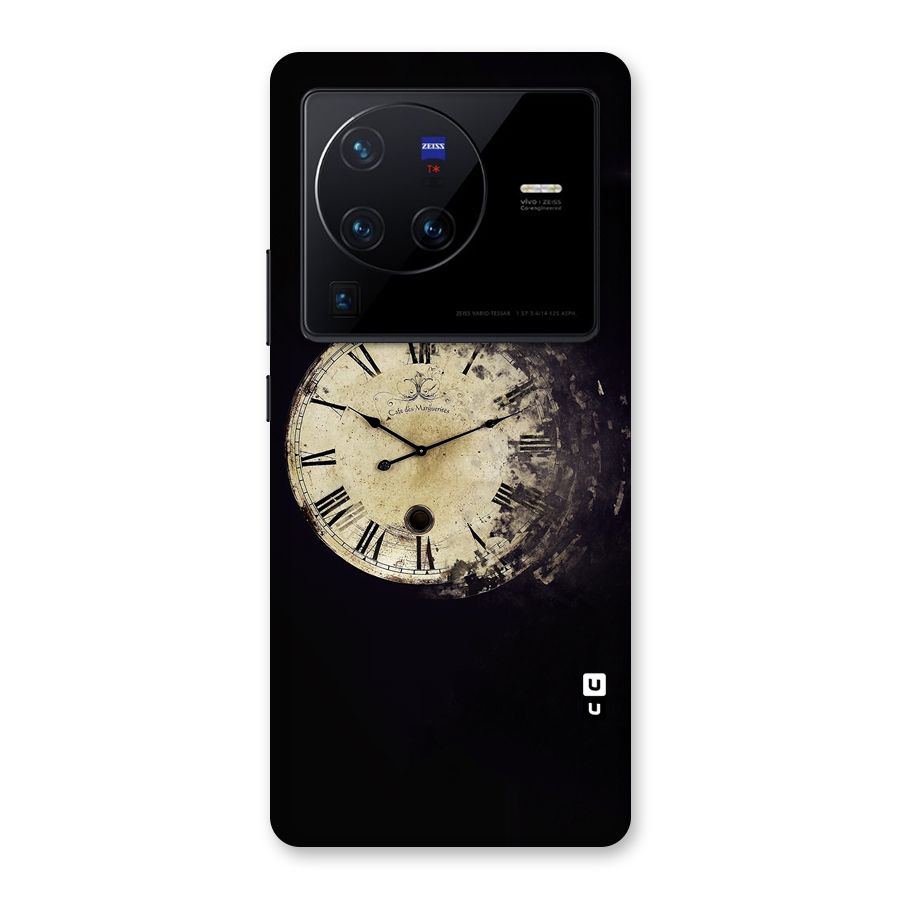 Fading Clock Back Case for Vivo X80 Pro