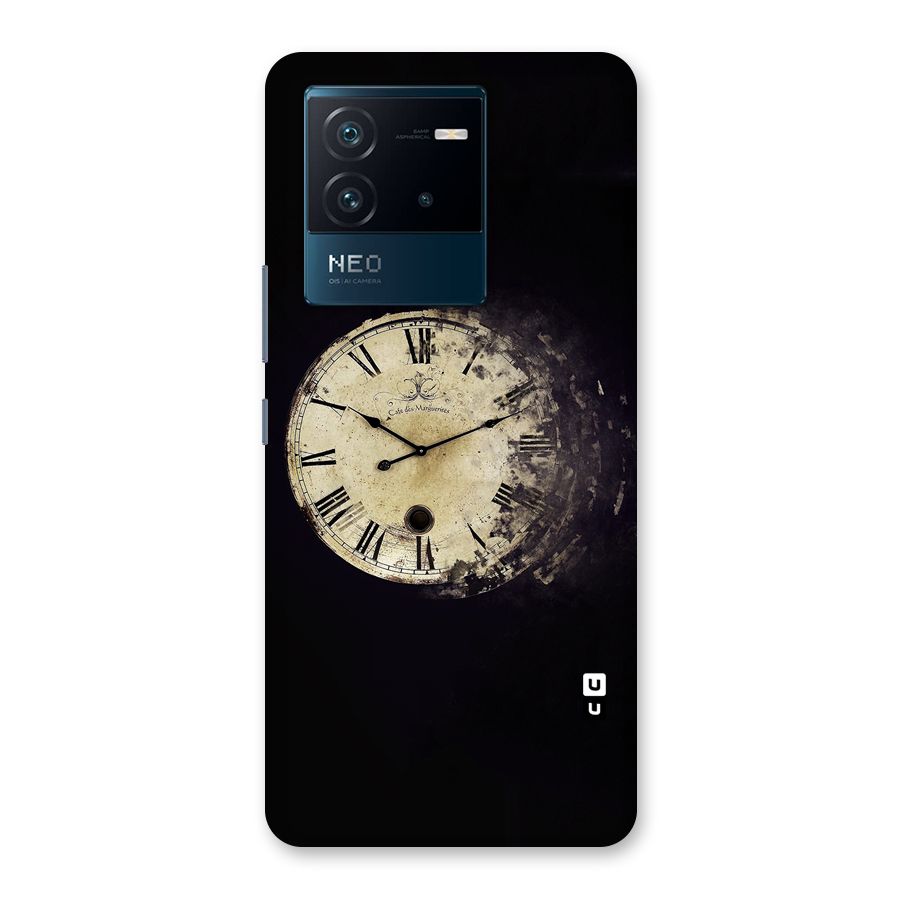 Fading Clock Back Case for Vivo iQOO Neo 6 5G