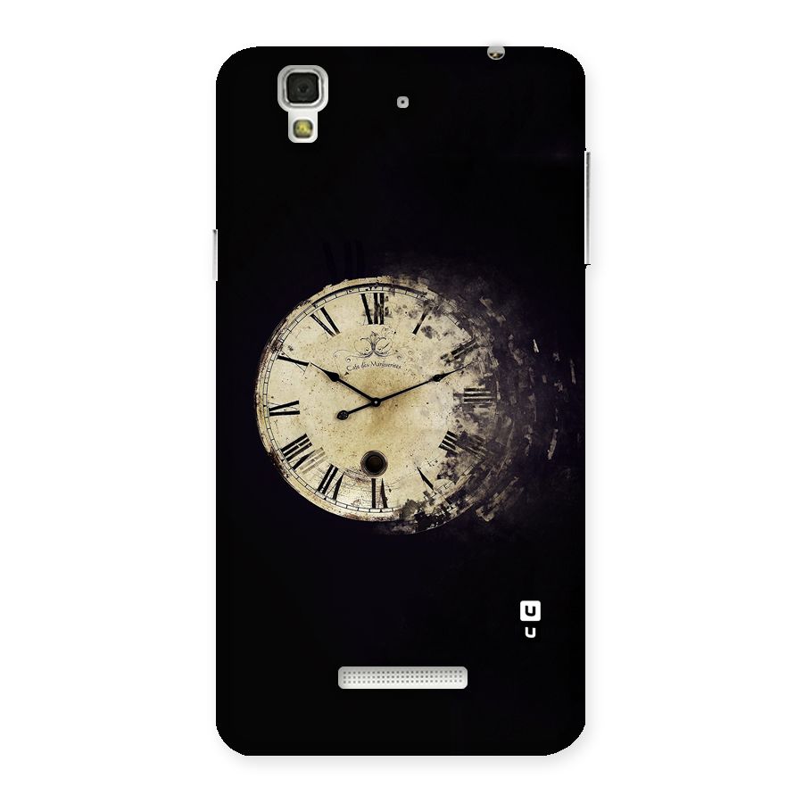 Fading Clock Back Case for YU Yureka Plus