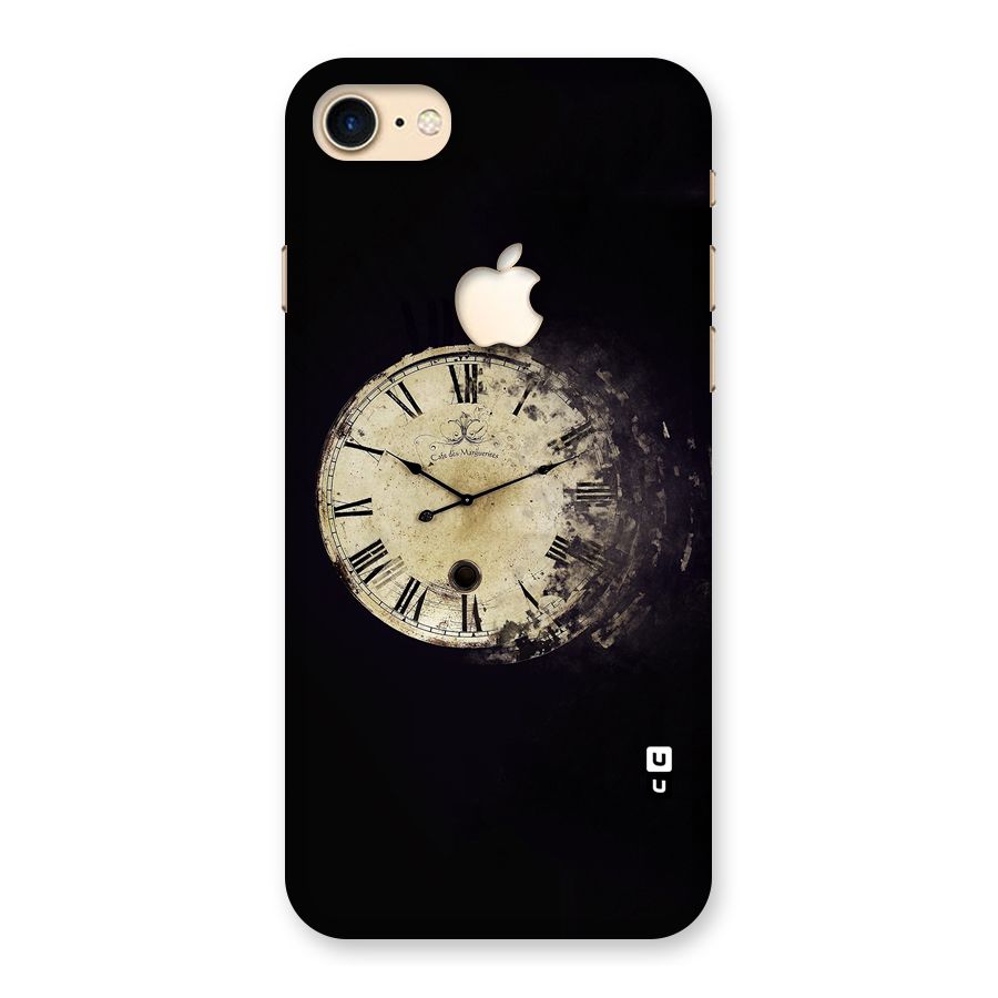 Fading Clock Back Case for iPhone 7 Apple Cut