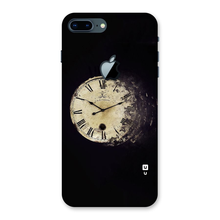 Fading Clock Back Case for iPhone 7 Plus Apple Cut