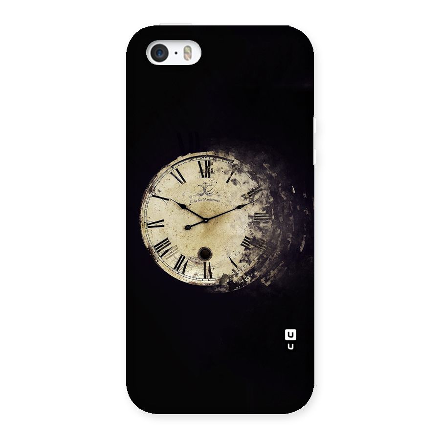 Fading Clock Back Case for iPhone SE