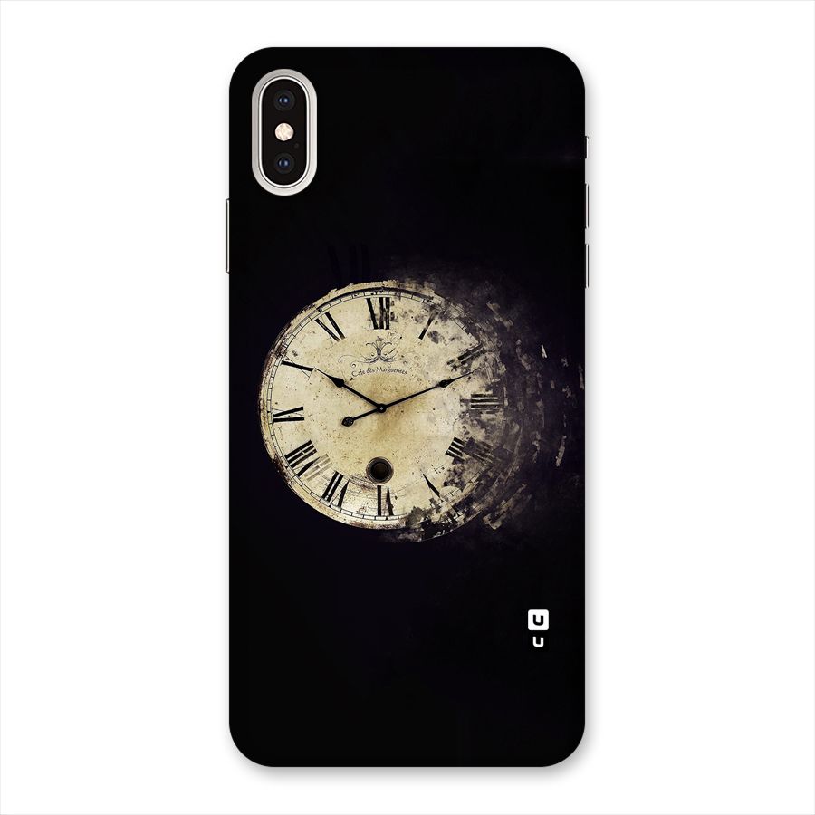 Fading Clock Back Case for iPhone XS Max