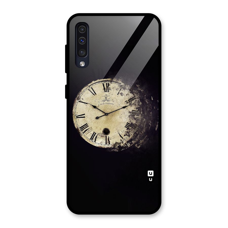 Fading Clock Glass Back Case for Galaxy A30s