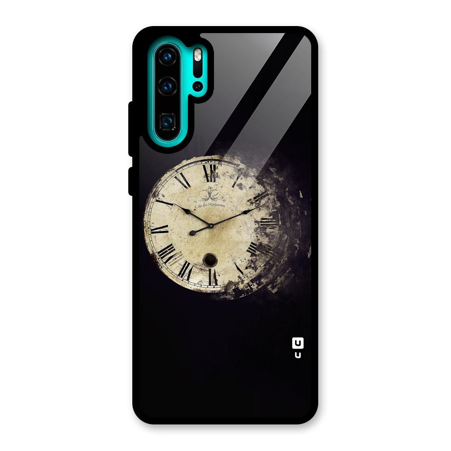 Fading Clock Glass Back Case for Huawei P30 Pro