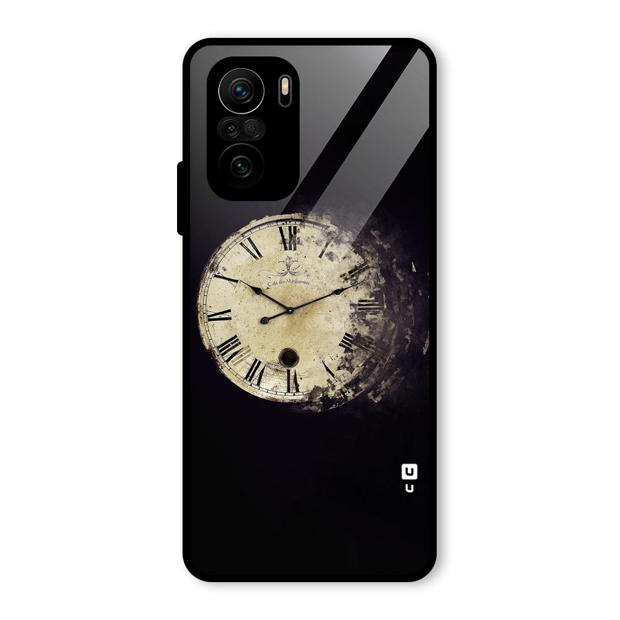 Fading Clock Glass Back Case for Mi 11X Pro