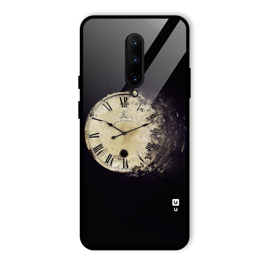 Fading Clock Glass Back Case for OnePlus 7 Pro