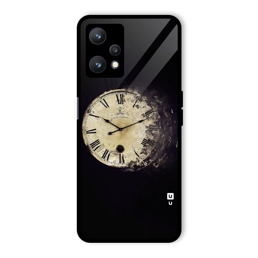 Fading Clock Glass Back Case for Realme 9 Pro 5G