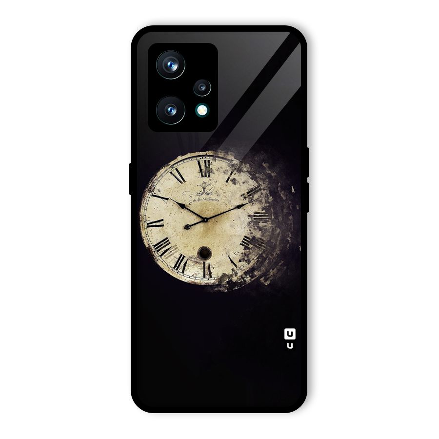 Fading Clock Glass Back Case for Realme 9 Pro Plus 5G