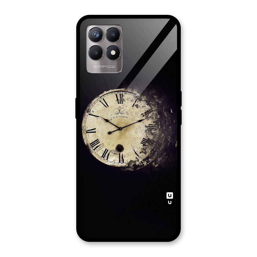 Fading Clock Glass Back Case for Realme Narzo 50
