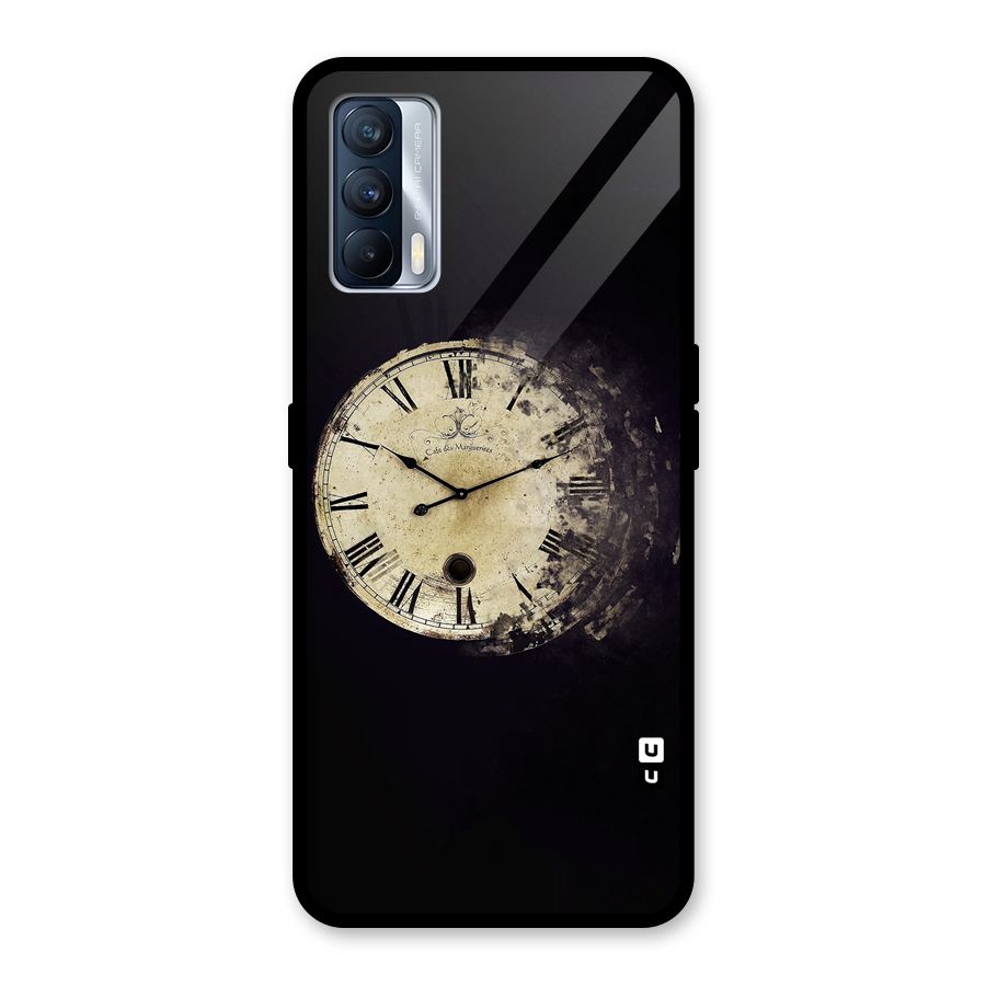 Fading Clock Glass Back Case for Realme X7