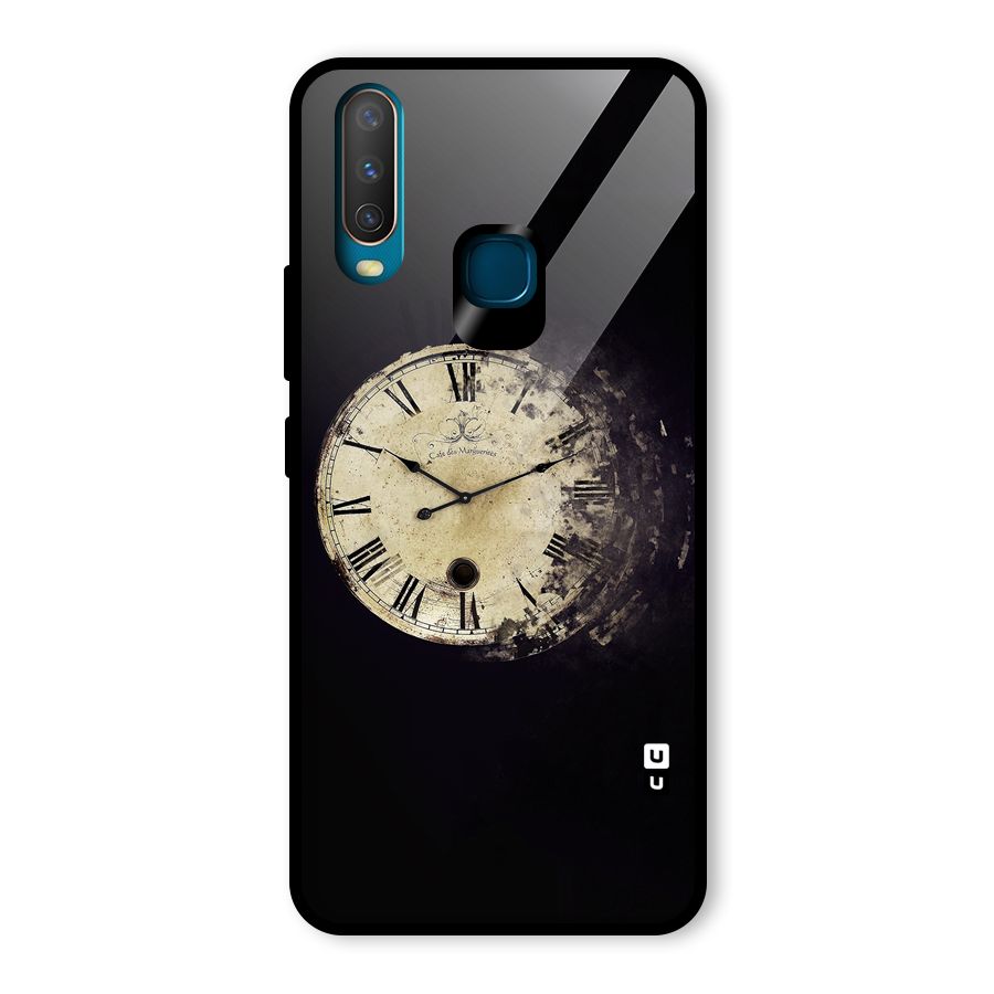Fading Clock Glass Back Case for Vivo U10