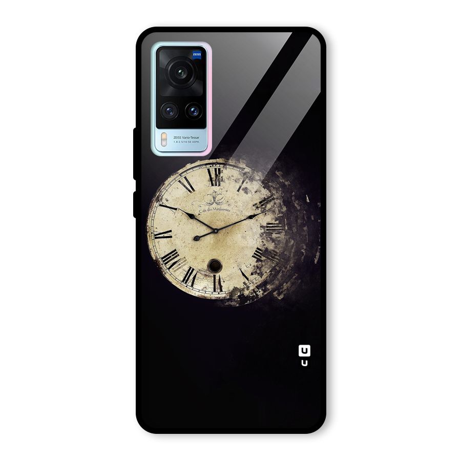 Fading Clock Glass Back Case for Vivo X60