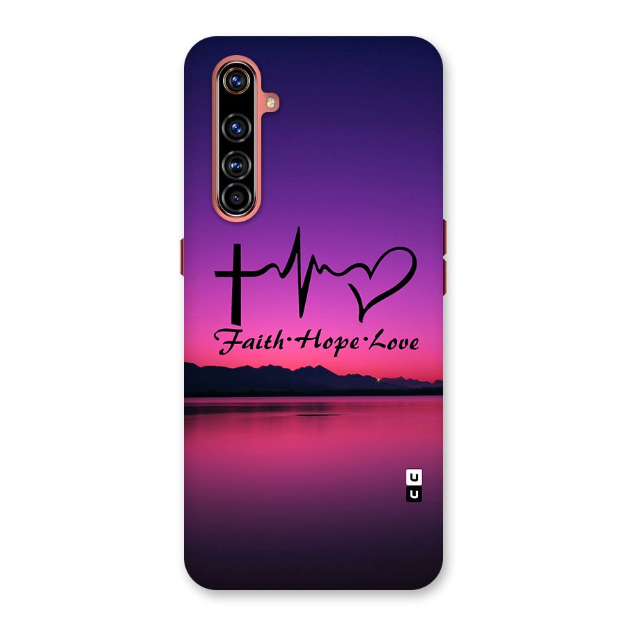 Faith Hope Love Evening Sky Back Case for Realme X50 Pro