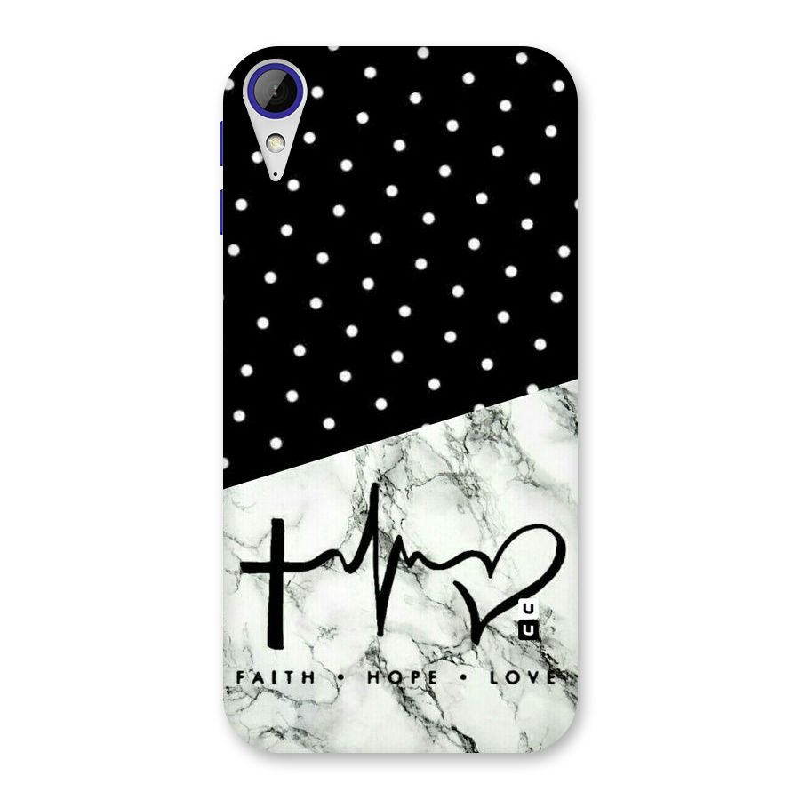 Faith Love Back Case for Desire 830