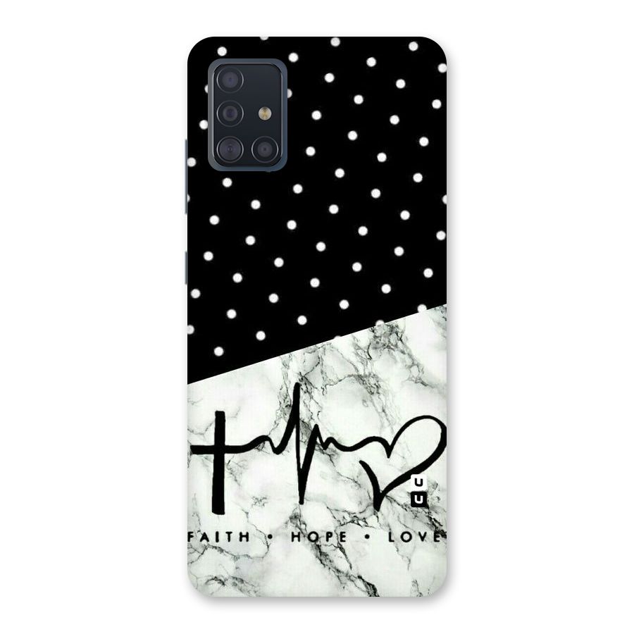 Faith Love Back Case for Galaxy A51
