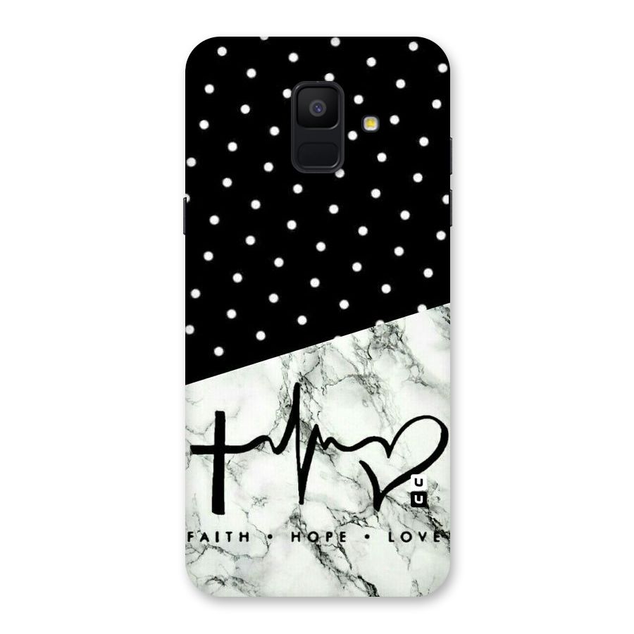 Faith Love Back Case for Galaxy A6 (2018)