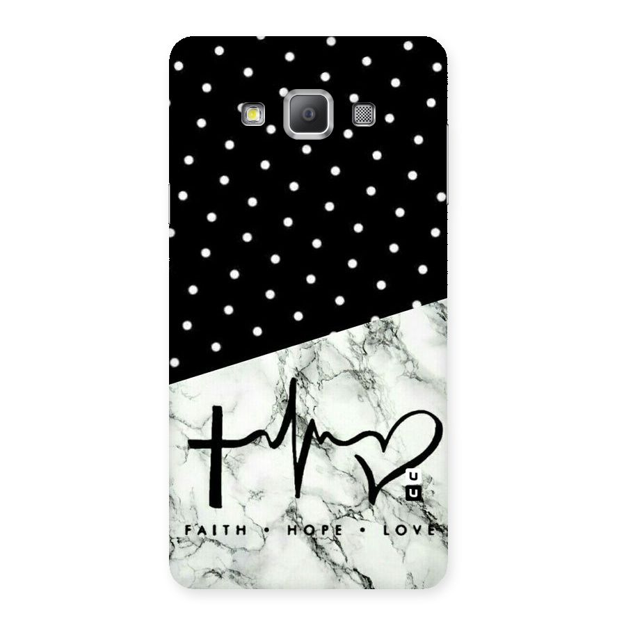 Faith Love Back Case for Galaxy A7