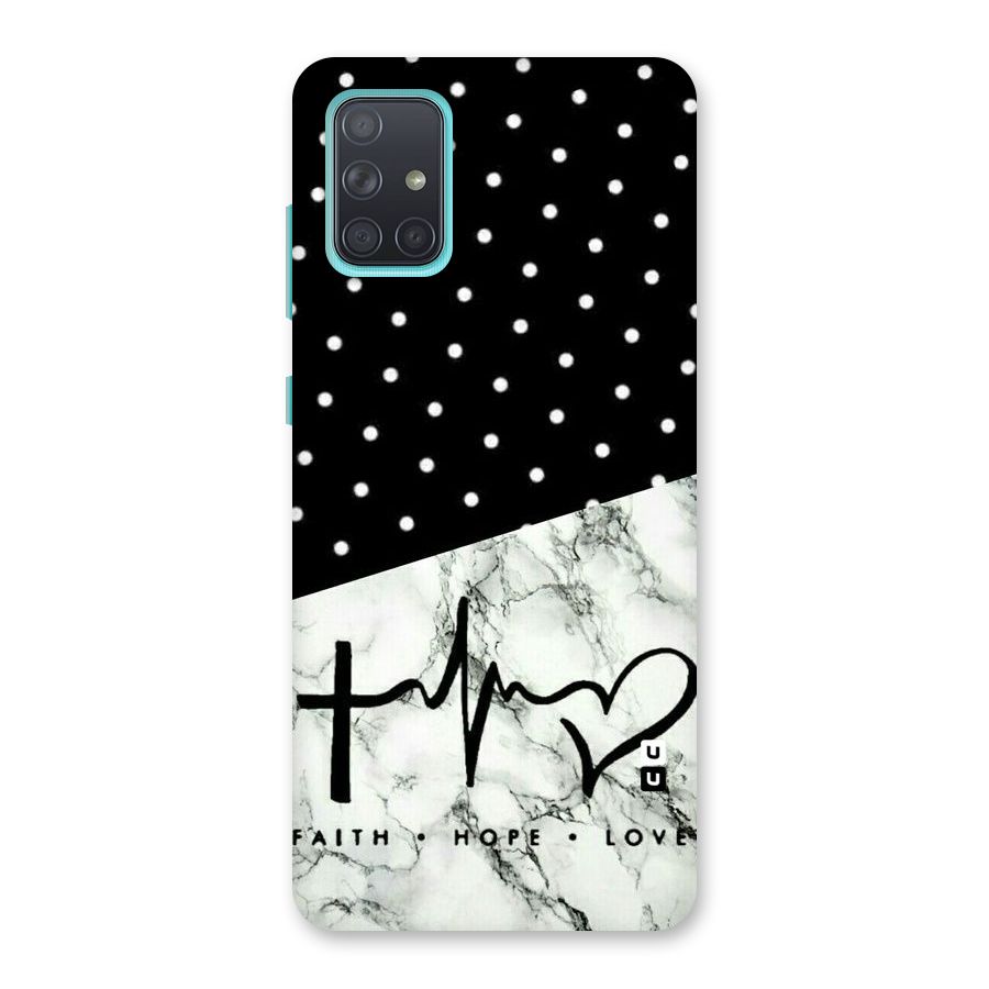 Faith Love Back Case for Galaxy A71