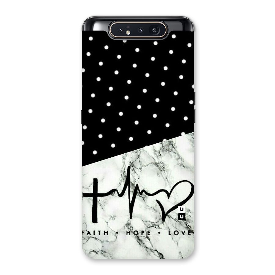 Faith Love Back Case for Galaxy A80