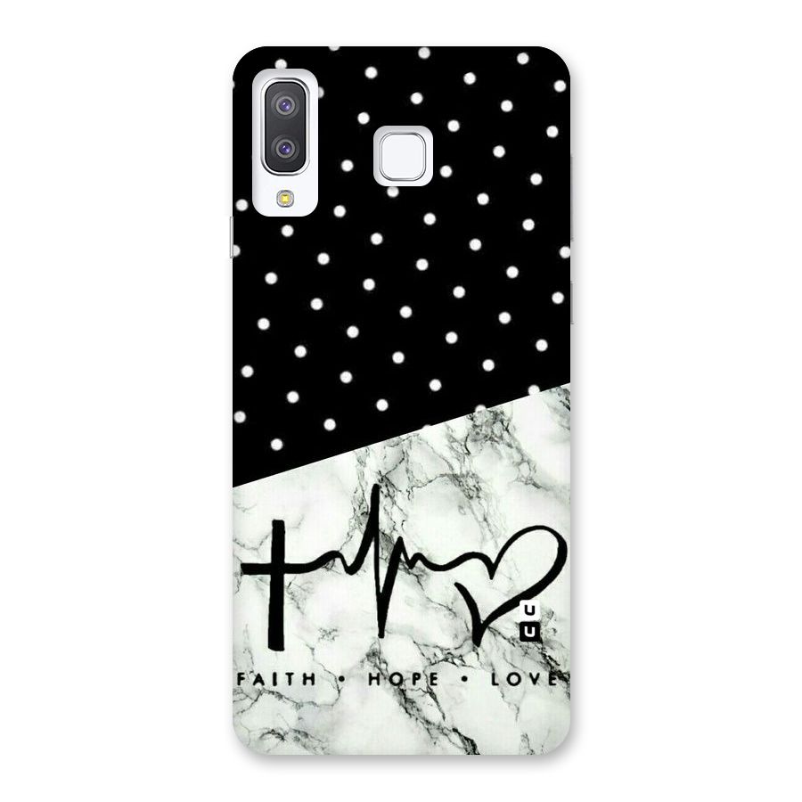 Faith Love Back Case for Galaxy A8 Star