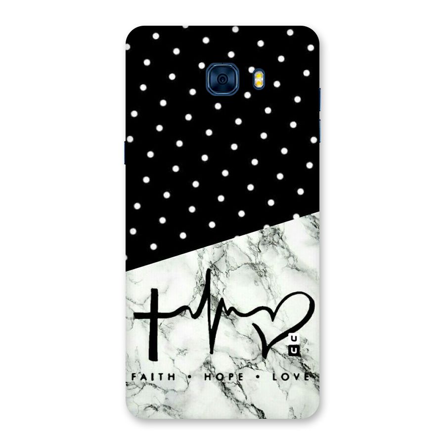 Faith Love Back Case for Galaxy C7 Pro