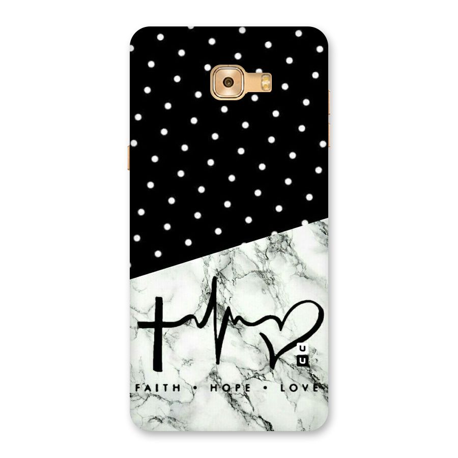 Faith Love Back Case for Galaxy C9 Pro