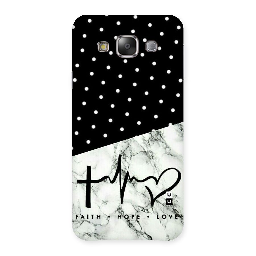 Faith Love Back Case for Galaxy E7