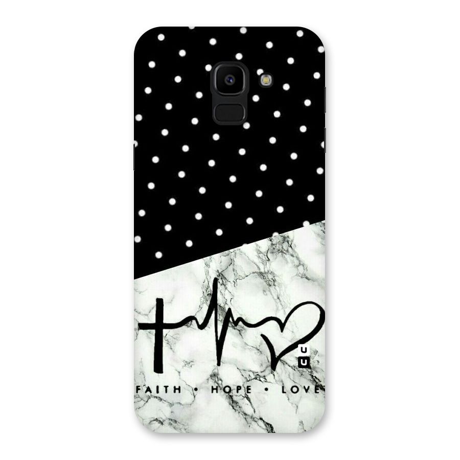 Faith Love Back Case for Galaxy J6