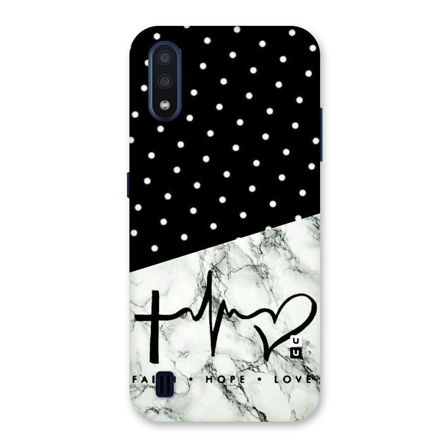 Faith Love Back Case for Galaxy M01