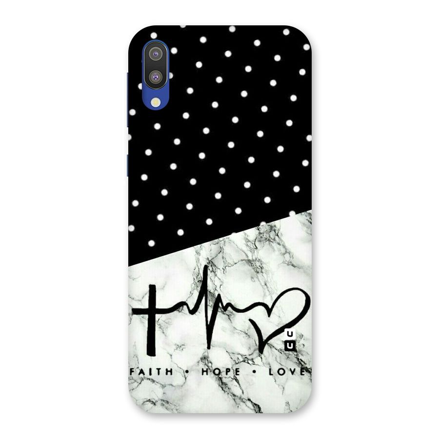 Faith Love Back Case for Galaxy M10