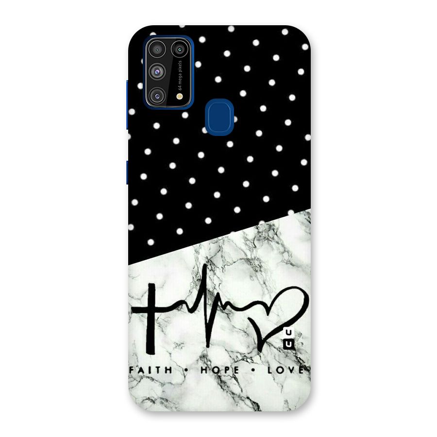 Faith Love Back Case for Galaxy M31
