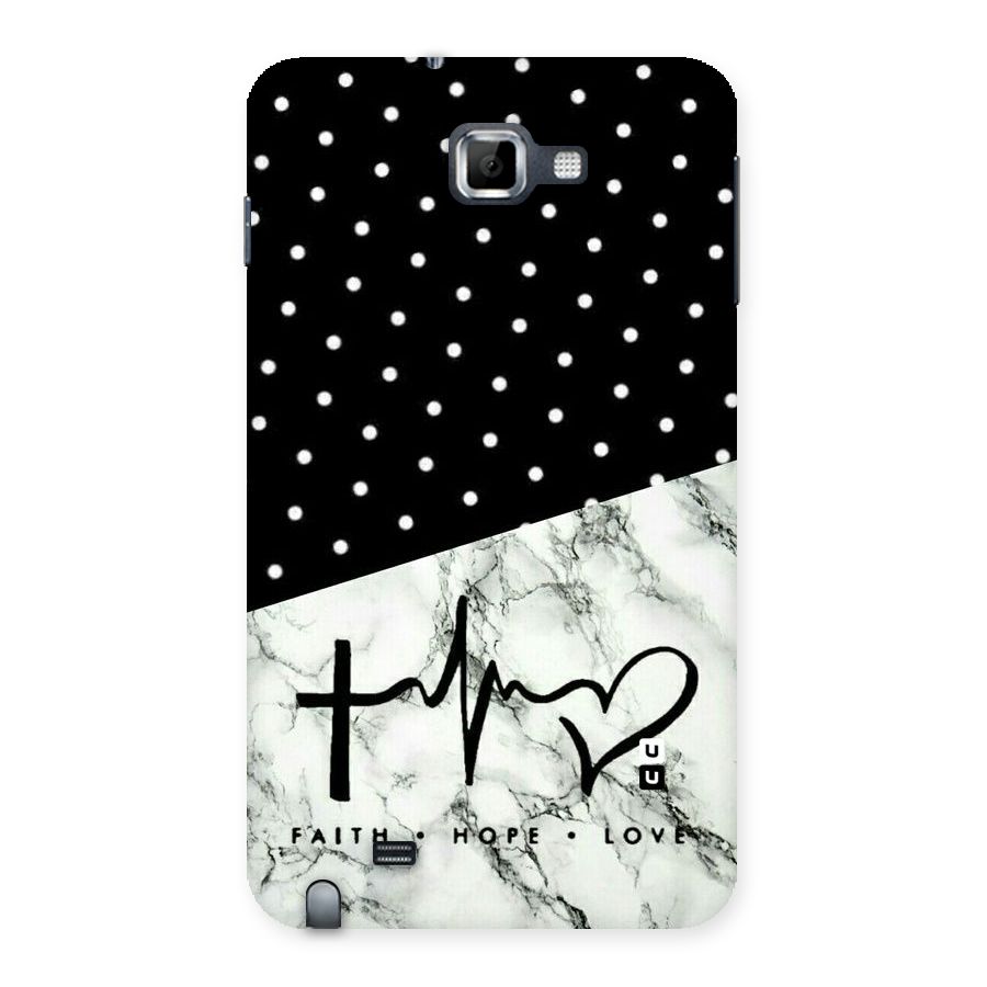 Faith Love Back Case for Galaxy Note