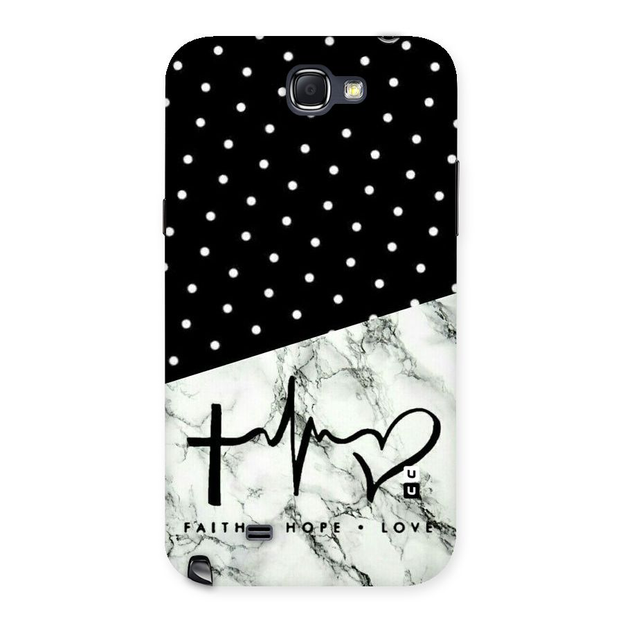 Faith Love Back Case for Galaxy Note 2