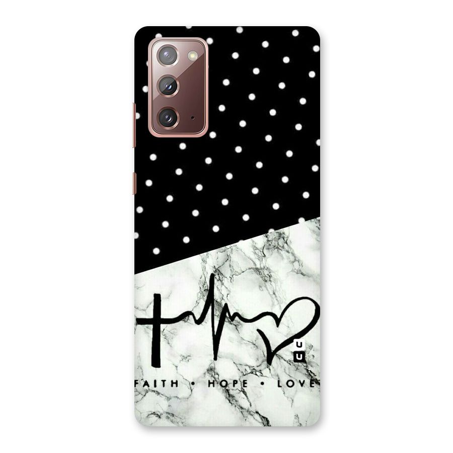 Faith Love Back Case for Galaxy Note 20