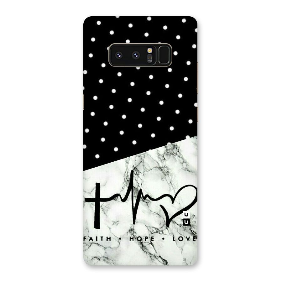 Faith Love Back Case for Galaxy Note 8