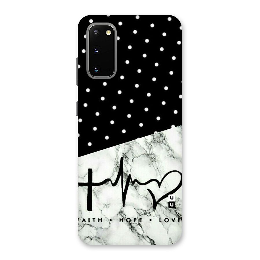 Faith Love Back Case for Galaxy S20