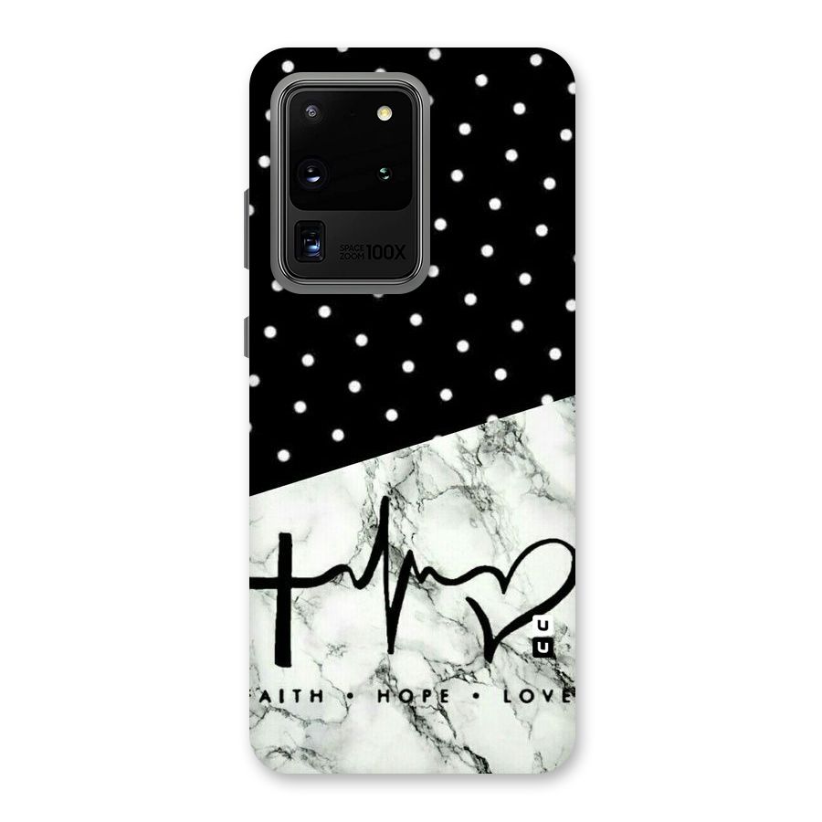 Faith Love Back Case for Galaxy S20 Ultra