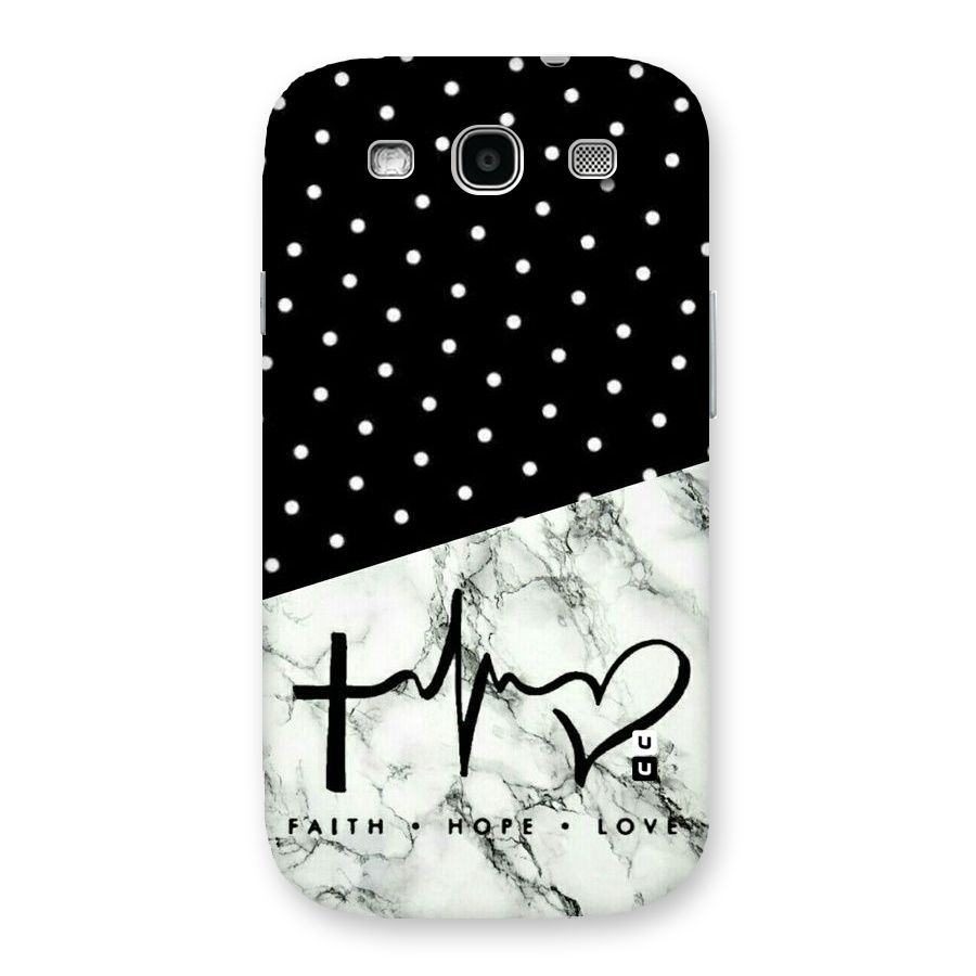 Faith Love Back Case for Galaxy S3