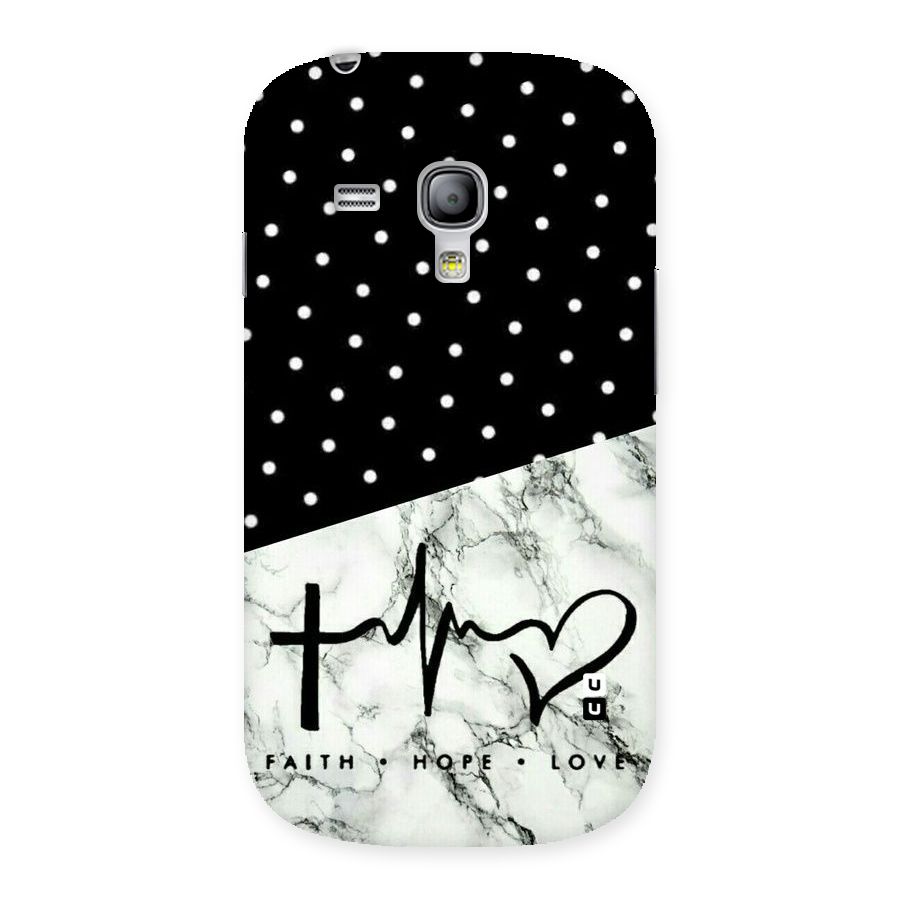 Faith Love Back Case for Galaxy S3 Mini