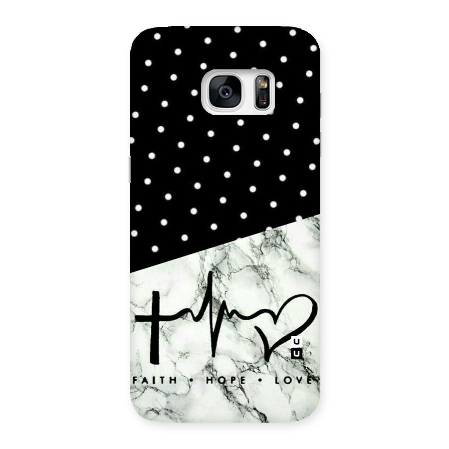 Faith Love Back Case for Galaxy S7 Edge