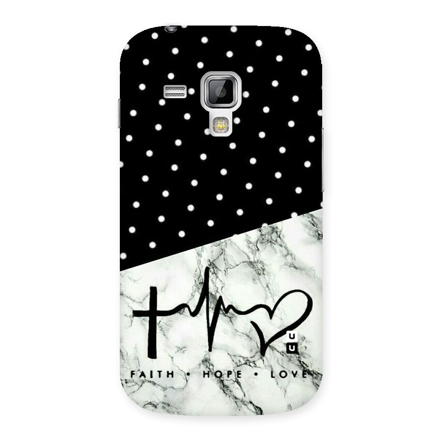 Faith Love Back Case for Galaxy S Duos