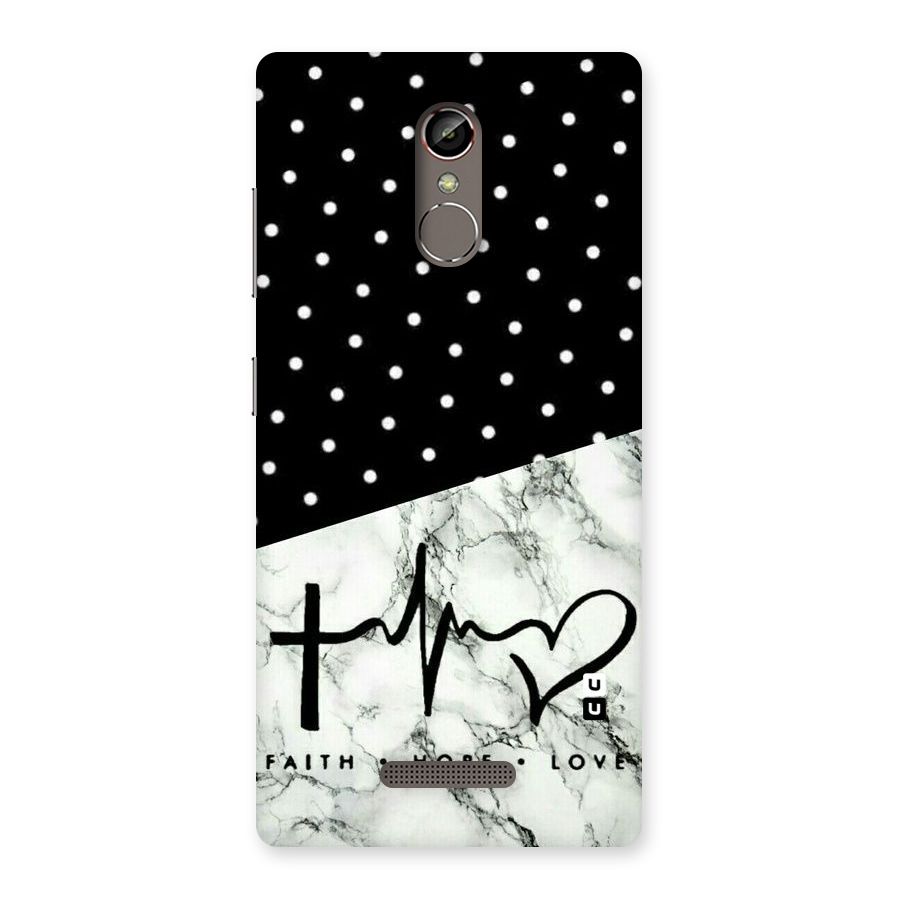 Faith Love Back Case for Gionee S6s
