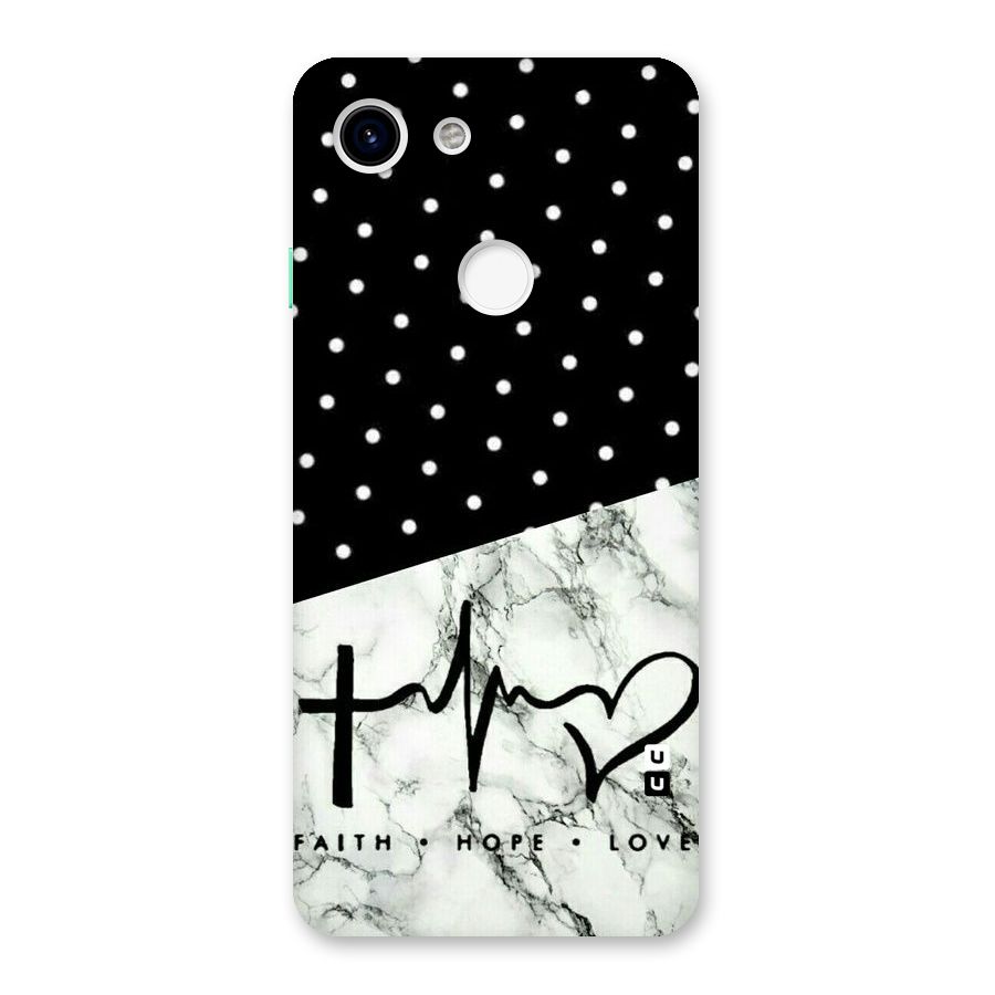 Faith Love Back Case for Google Pixel 3