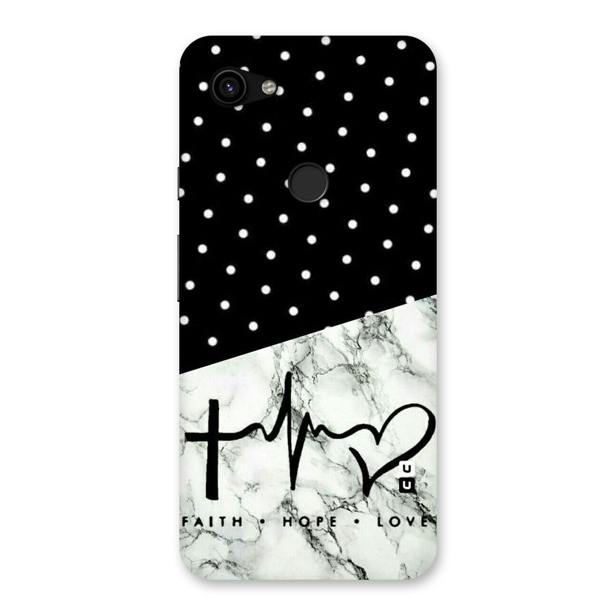 Faith Love Back Case for Google Pixel 3a XL