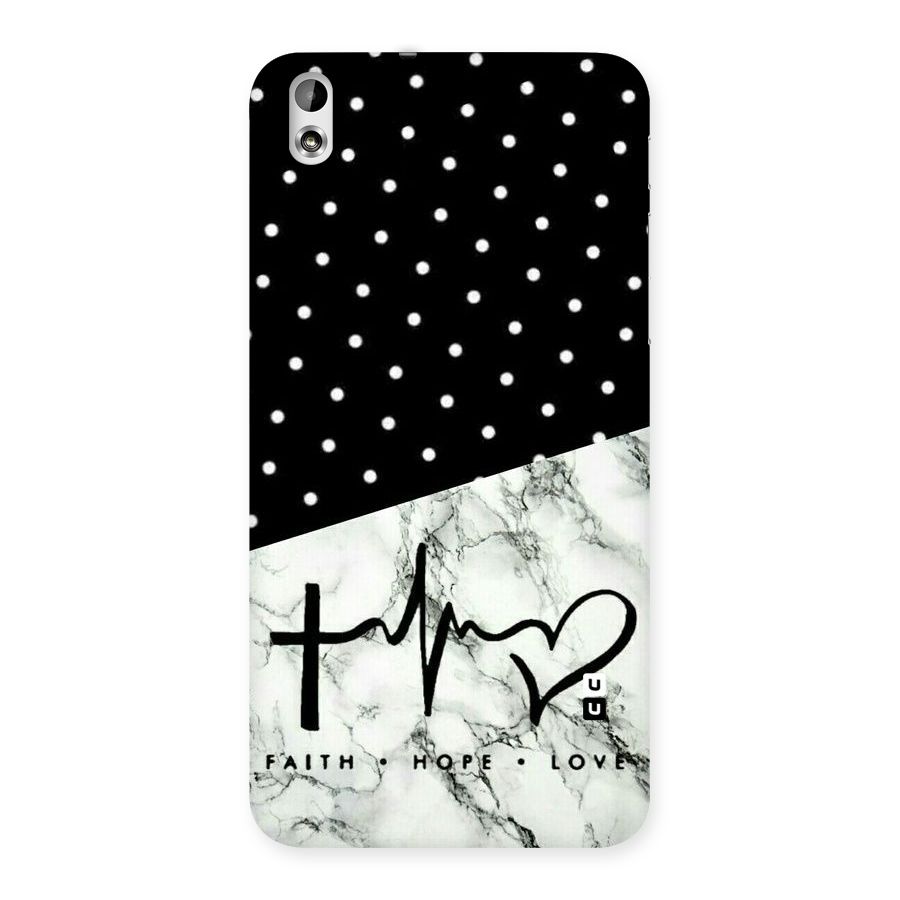 Faith Love Back Case for HTC Desire 816g