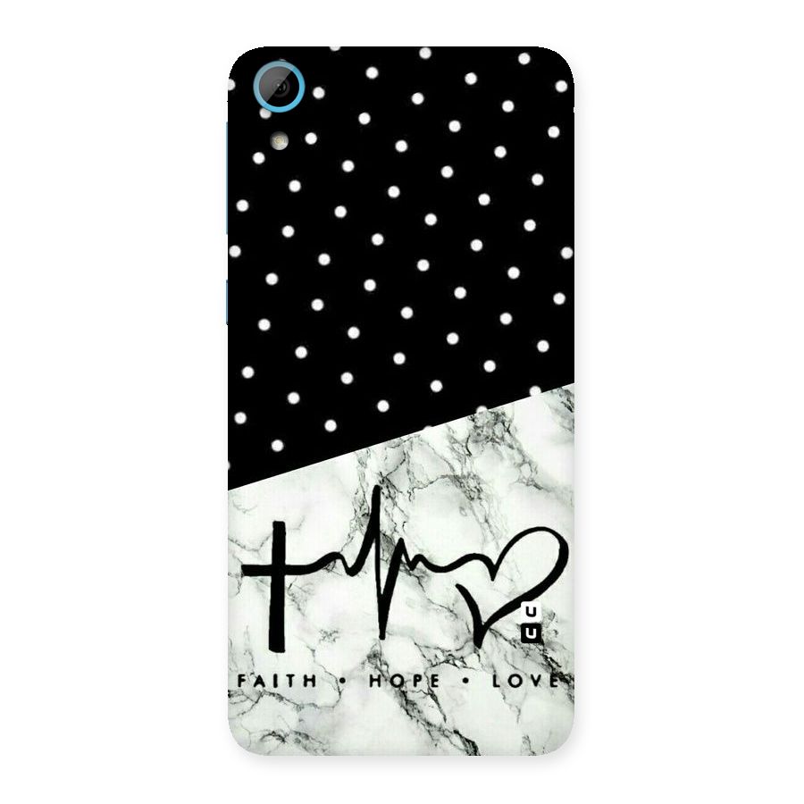 Faith Love Back Case for HTC Desire 826