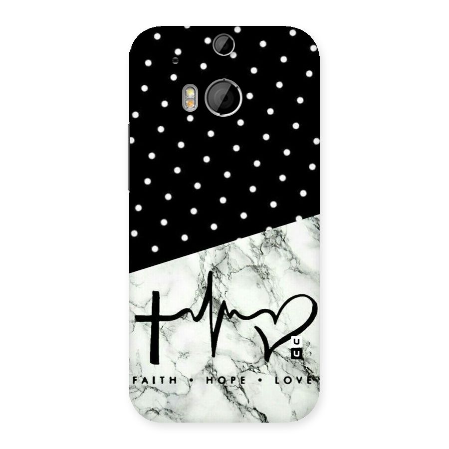 Faith Love Back Case for HTC One M8