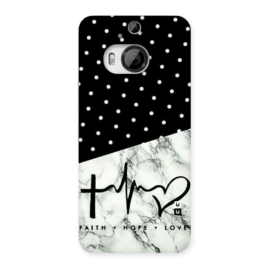 Faith Love Back Case for HTC One M9 Plus